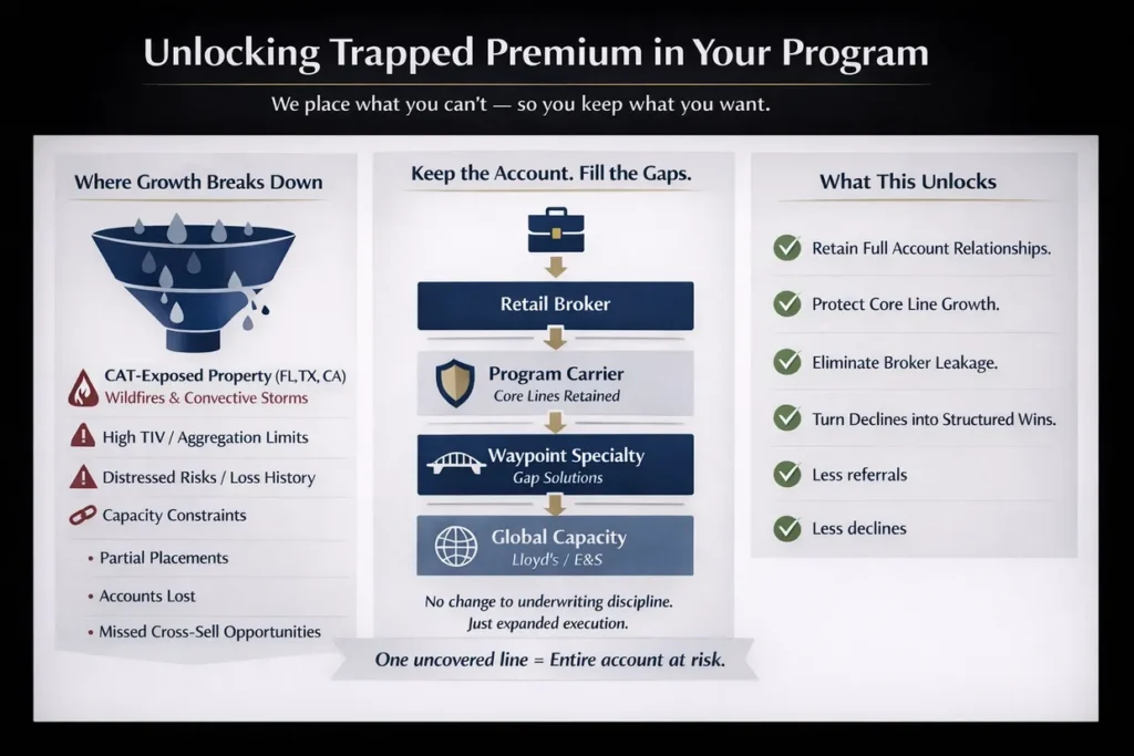 Unlocking Trapped Premium